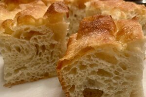 Bubbly Crispy Focaccia