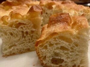 Bubbly Crispy Focaccia