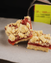 Strawberry Crumb Bars