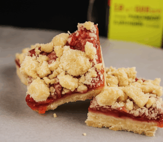 Strawberry Crumb Bars